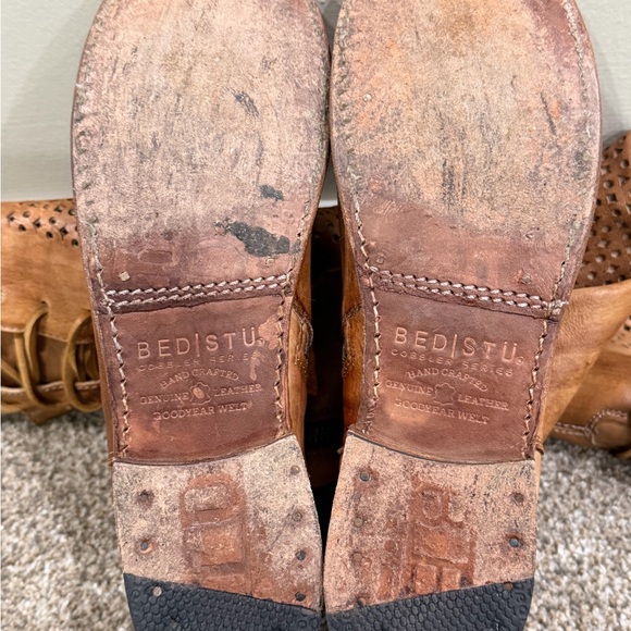 BED|STU Tan Heeled Boots - Picture 7 of 8